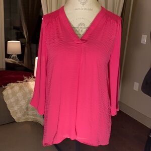 a.n.a pink women’s blouse ladies shirt Small​